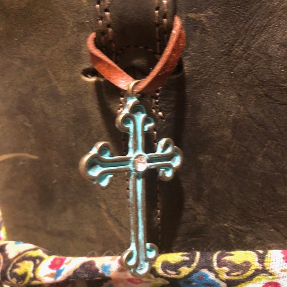 Pre-owned women's leather harness boots - Picture 3 of 6